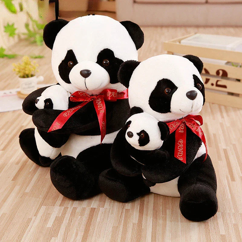 Stuffed panda toy