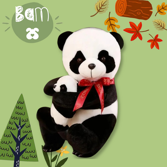 Stuffed panda toy