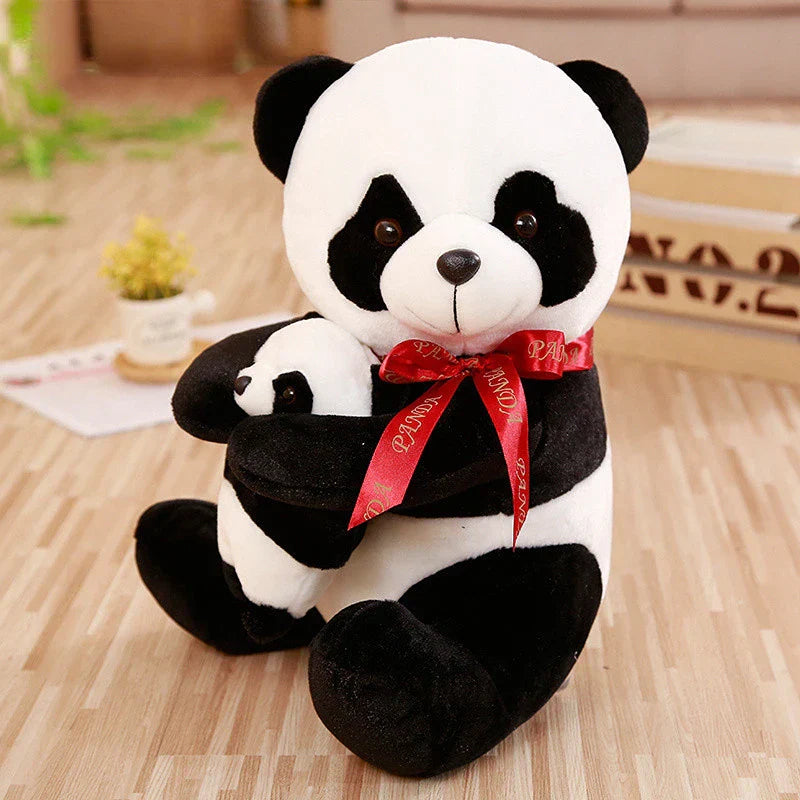 Stuffed panda toy