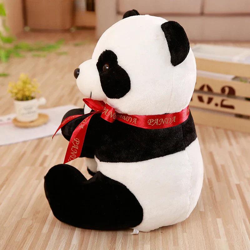 Stuffed panda toy