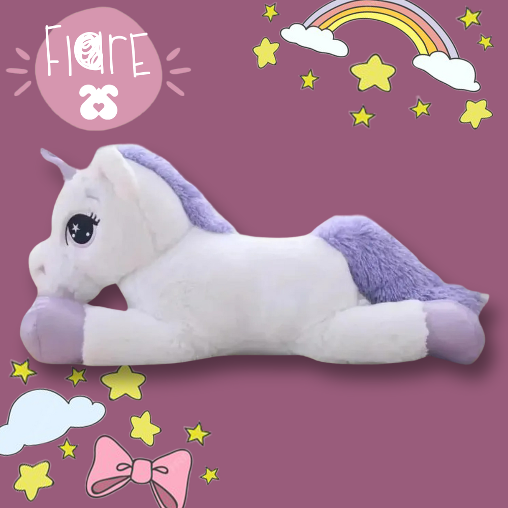 Giant unicorn stuffed animal