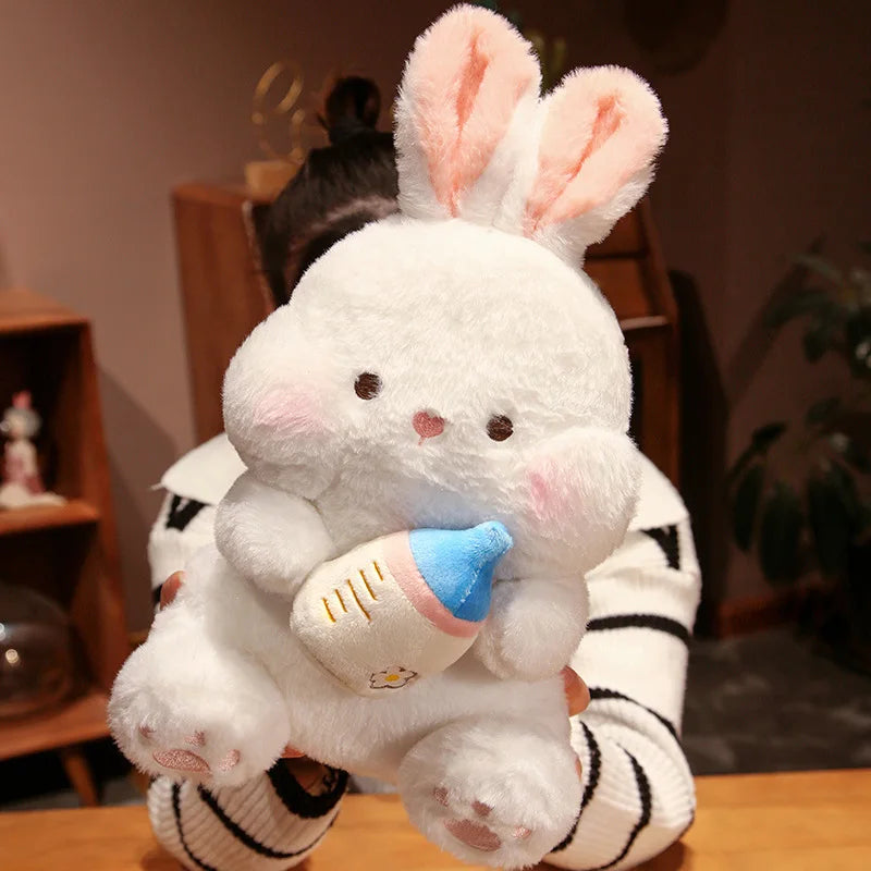 Fluffy bunny stuffed animal