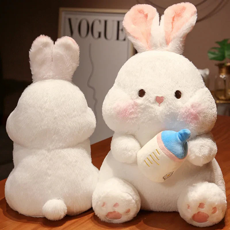 Fluffy bunny stuffed animal