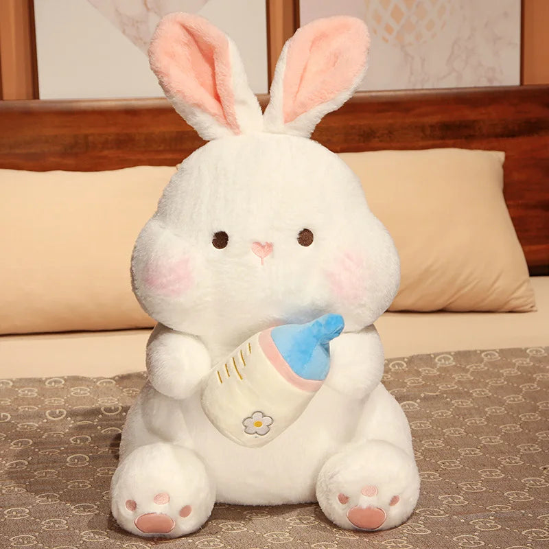 Fluffy bunny stuffed animal