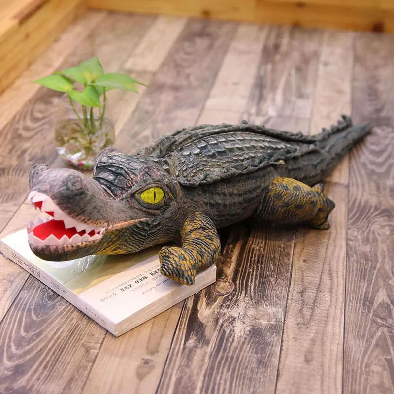 Giant crocodile plush