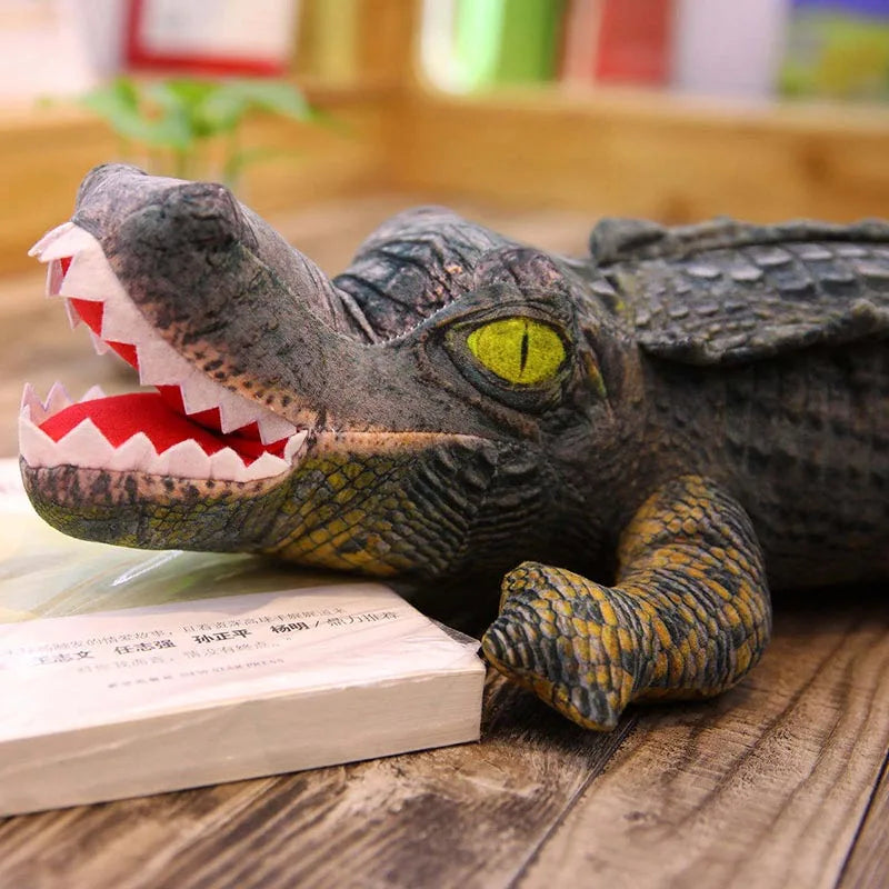 Giant crocodile plush