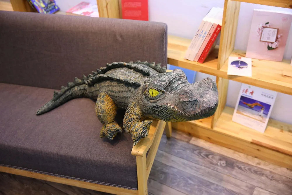 Giant crocodile plush