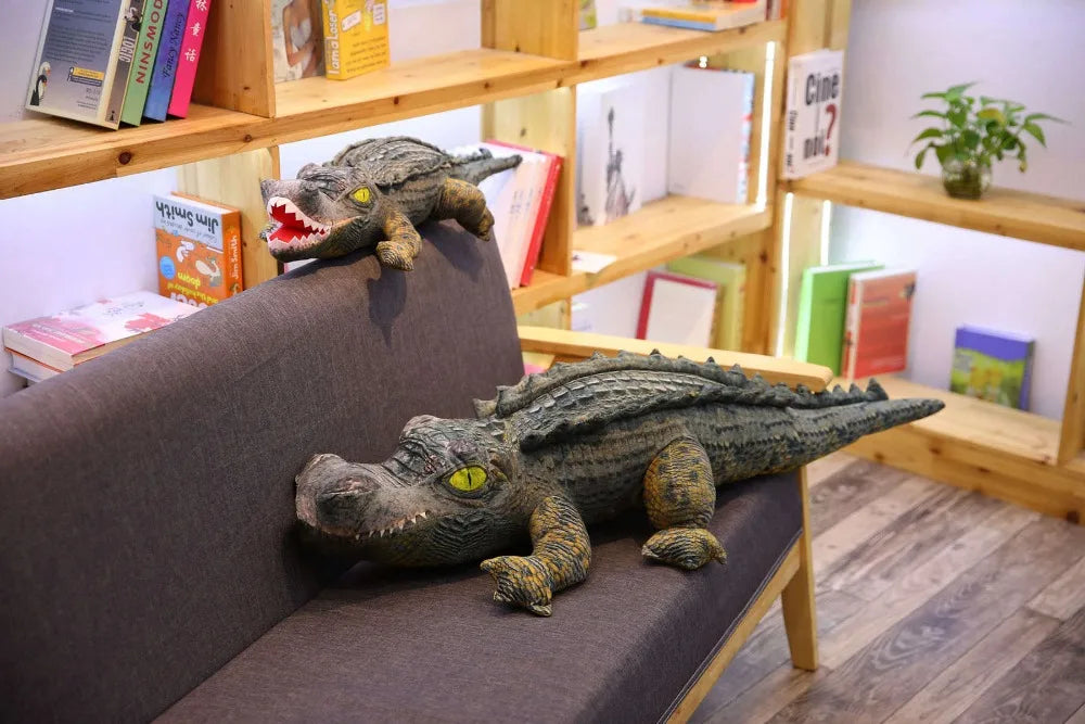 Giant crocodile plush