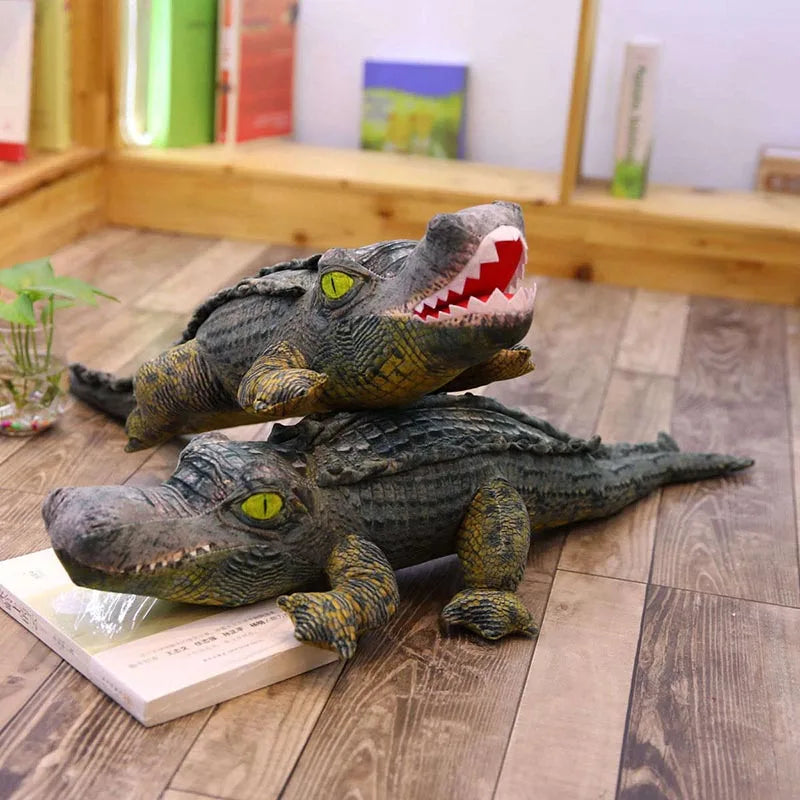 Giant crocodile plush