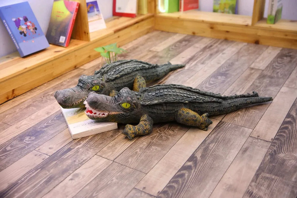 Giant crocodile plush