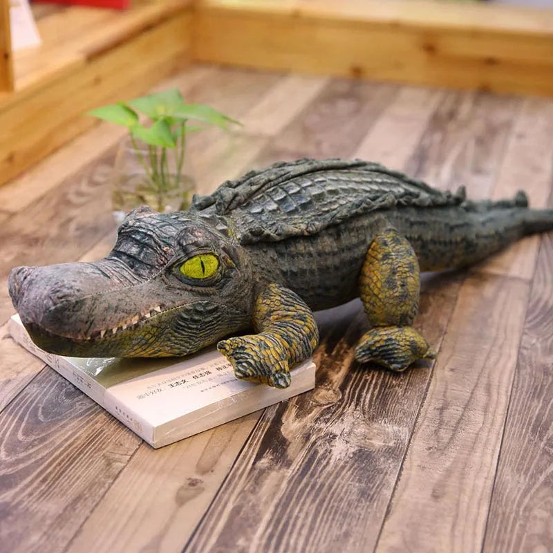 Giant crocodile plush