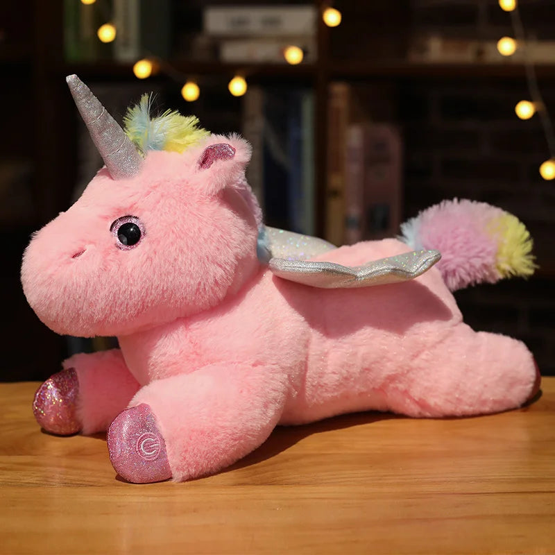 Led unicorn plush