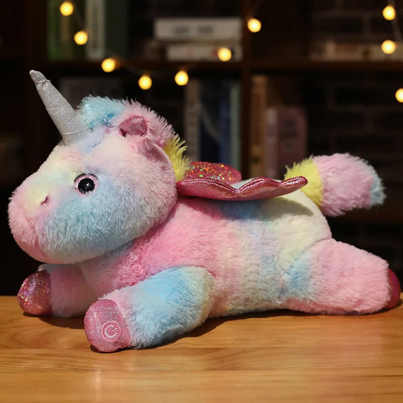 Led unicorn plush