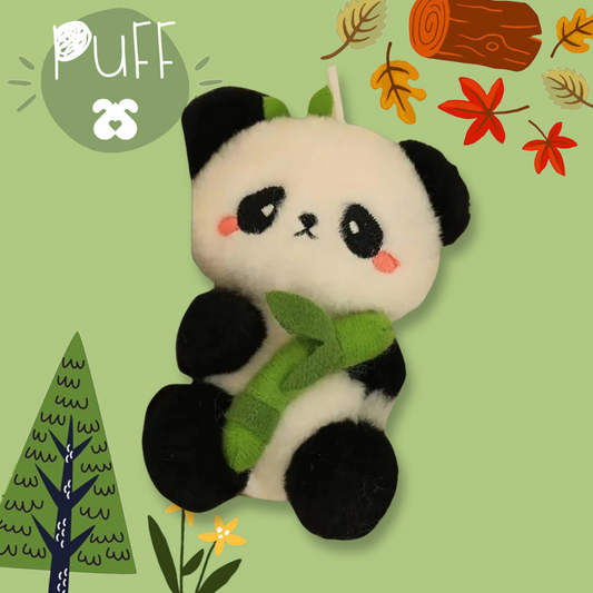 Bamboo panda kawaii plush