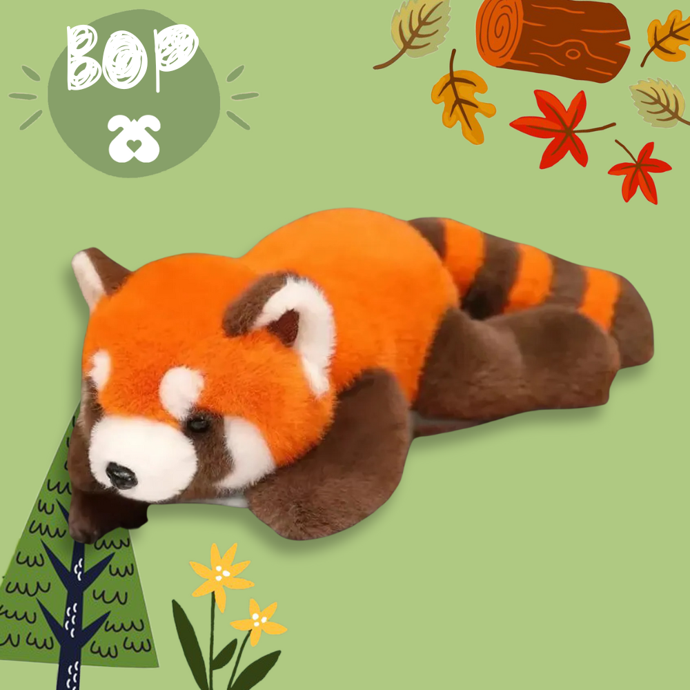 Red panda plush