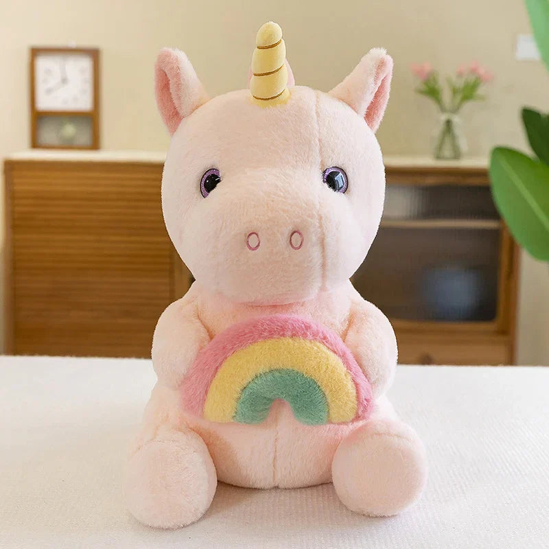 Unicorn rainbow plush