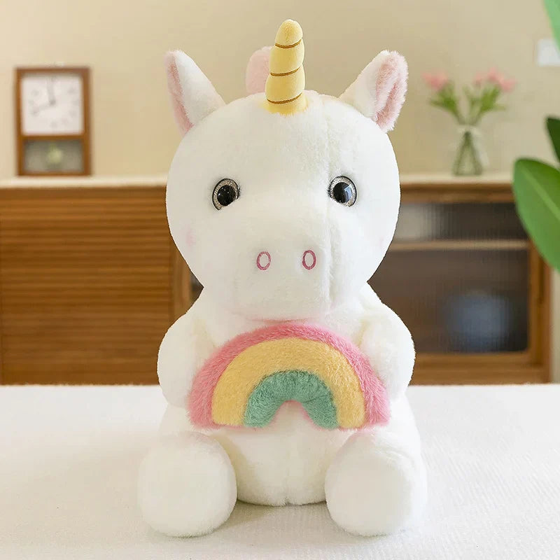 Unicorn rainbow plush