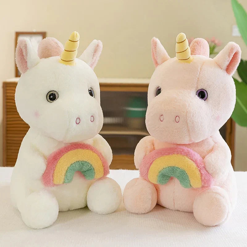 Unicorn rainbow plush