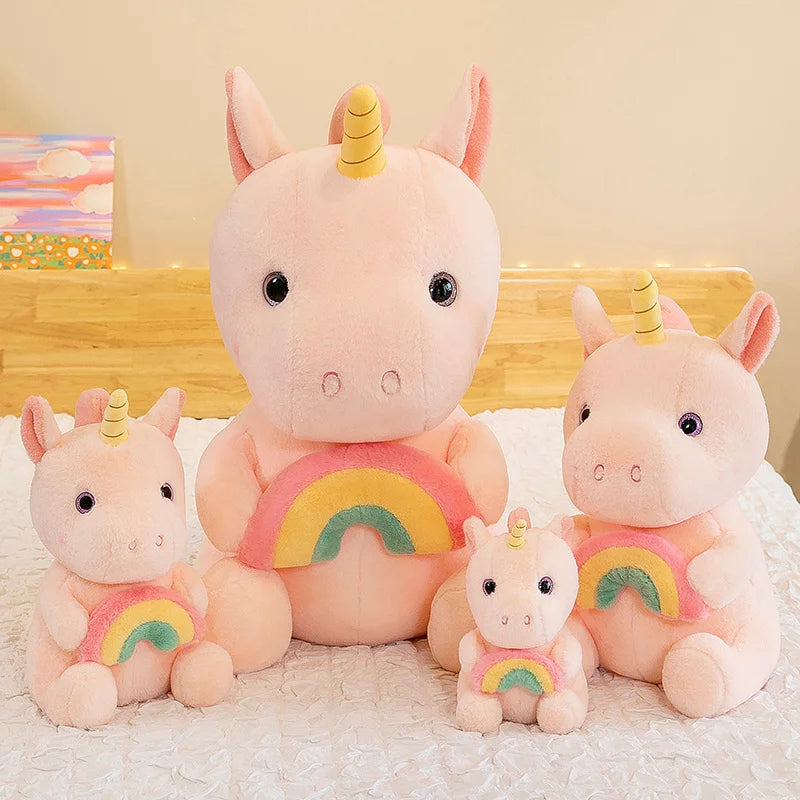 Unicorn rainbow plush