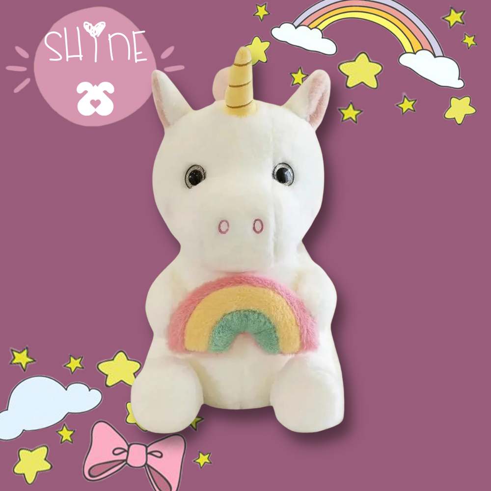 Unicorn rainbow plush