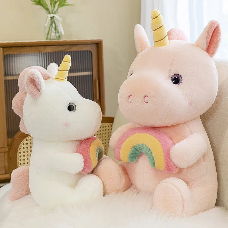 Unicorn rainbow plush