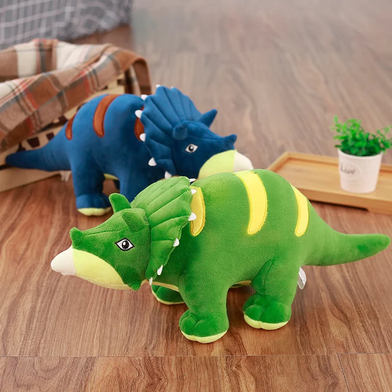 Giant triceratops plush