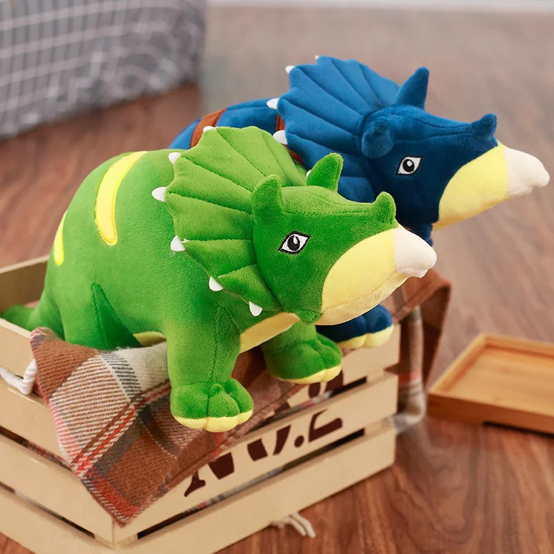 Giant triceratops plush